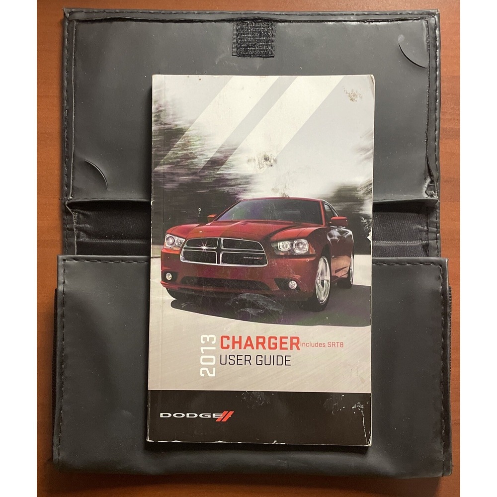 2013 Dodge Charger Owners Manual Includes SRT8 User Guide With Case